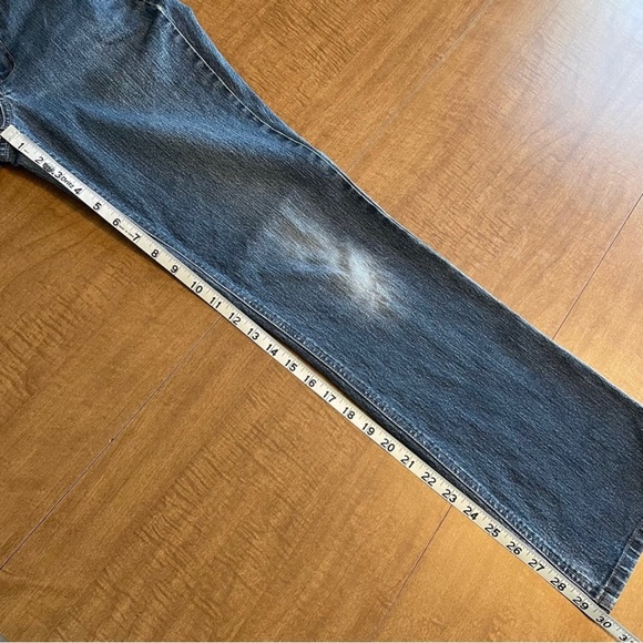 Gloria Vanderbilt Women’s Blue Stretch Denim Distressed Mid Rise Bootcut Jeans 6 - Picture 11 of 11